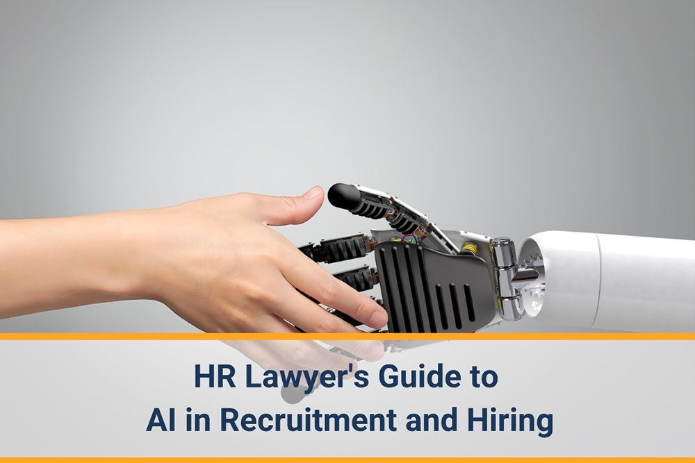 HR lawyer Leslie J Smith reviewing AI recruitment compliance requirements in Oakville office
